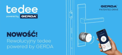 Smartlock tedee powered by GERDA