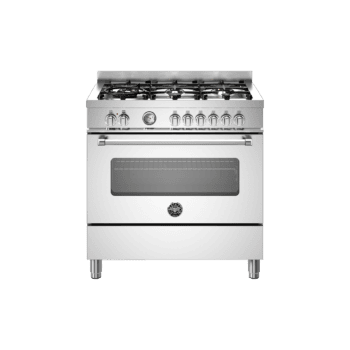 Kuchnia gazowo-elektryczna 90 CM BERTAZZONI MASTER MAS96L1E – Stal nierdzewna