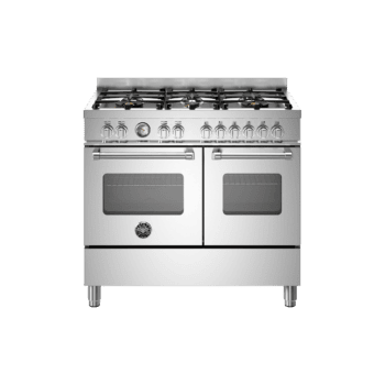 Kuchnia gazowo-elektryczna 100 CM BERTAZZONI MASTER MAS106L2E – Stal nierdzewna