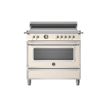 Kuchnia z płytą indukcyjną 90 cm BERTAZZONI HERITAGE HER95I1E – Kość słoniowa