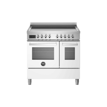 Kuchnia z płytą indukcyjną 90 CM BERTAZZONI PROFESSIONAL PRO95I2E – Biały