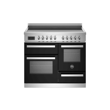 Kuchnia z płytą indukcyjną 100 CM BERTAZZONI PROFESSIONAL PRO105I3E – Czarny