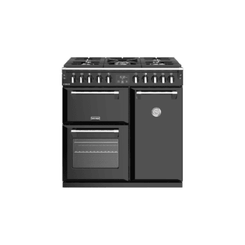 Kuchnia gazowo-elektryczna 90 CM STOVES RICHMOND S900 DF – Czarny