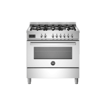 Kuchnia gazowo-elektryczna 90 CM BERTAZZONI PROFESSIONAL PRO96L1E – Stal nierdzewna