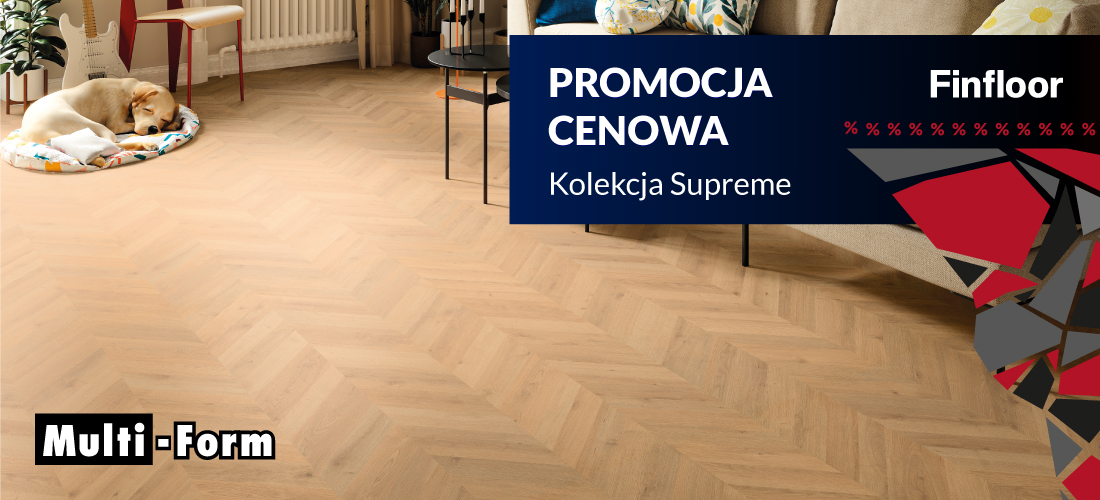 Panele Finfloor Supreme w korzystnej promocji!