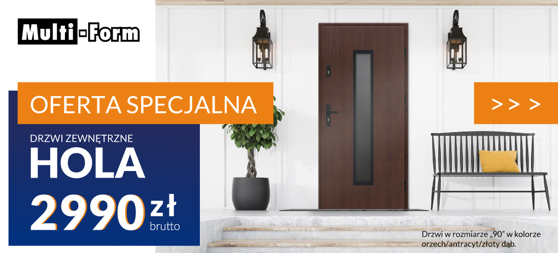 Oferta specjalna – drzwi HOLA w korzystnej cenie