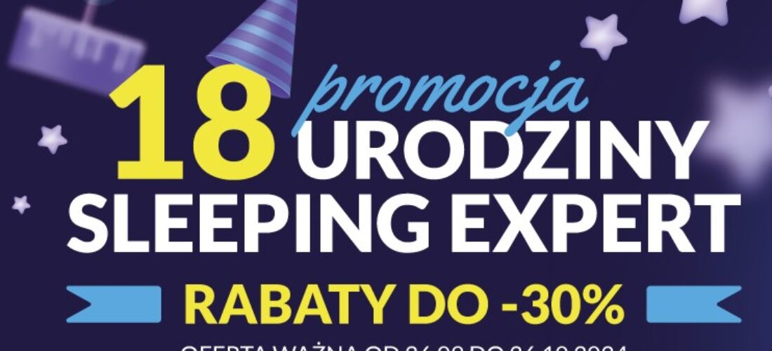 18 urodziny Sleeping Expert