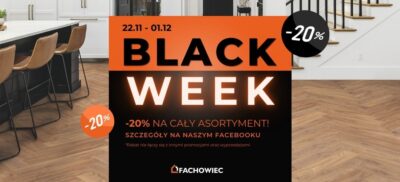 BLACK WEEK w  salonie Fachowiec!