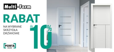 RABAT na wybrane skrzydła PORTA aż do 10%!