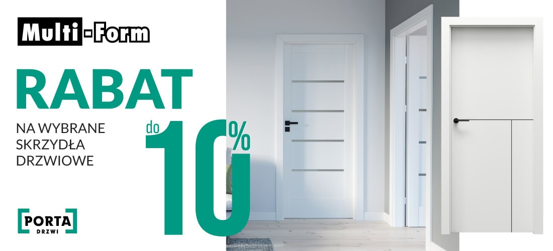 RABAT na wybrane skrzydła PORTA aż do 10%!