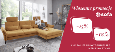 Wiosenna promocja: topowe modele -15%
