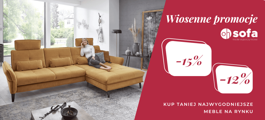 Wiosenna promocja: topowe modele -15%
