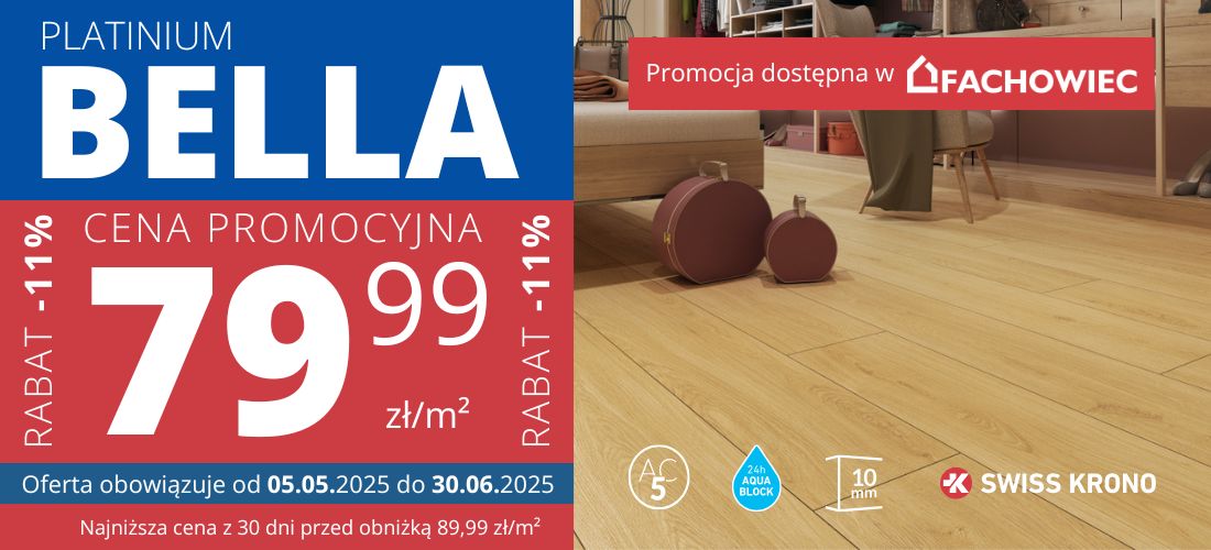Promocja Swiss Krono – Platinium Bella
