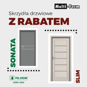 Promocja na drzwi wewnętrzne POL-SKONE – nawet do 15% taniej!