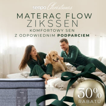 30% rabatu na&nbsp;materac Zikssen Flow