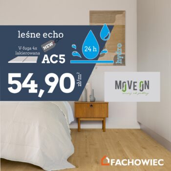 Nowość: podłoga Move On Leśne echo – 54,90 zł/m²