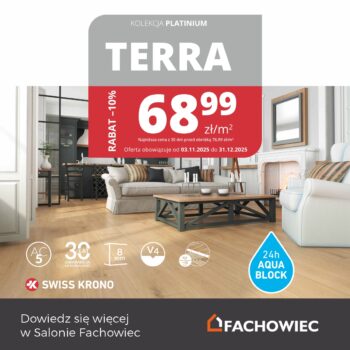 Promocja na&nbsp;panele Platinium TERRA – teraz taniej o&nbsp;10%