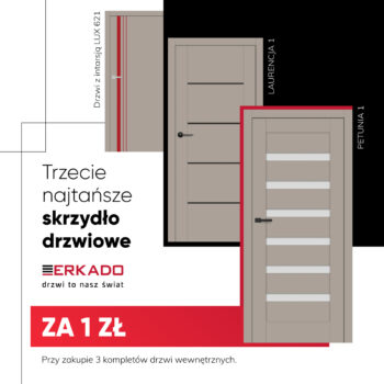 Erkado 2+1 – najtańsze skrzydło tylko za&nbsp;1 zł!
