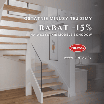 Promocja -15% na&nbsp;schody z&nbsp;balustradami i&nbsp;montażem!