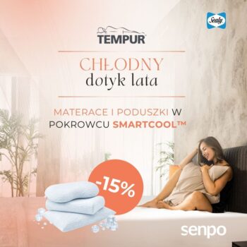 Wybrane produkty Tempur® i&nbsp;Sealy 15% taniej!