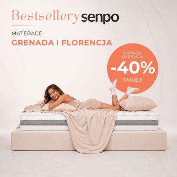Materace Florencja i&nbsp;Grenada 40% taniej!