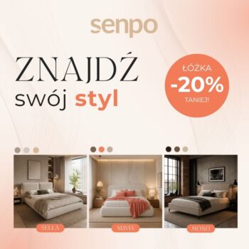 Łóżko miesiąca -20%