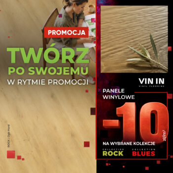 Wybrane kolekcje podłóg winylowych VIN IN -10zł/m2