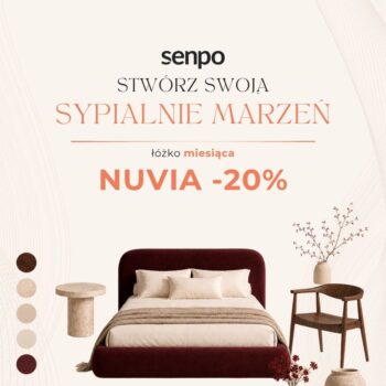 Łóżko miesiąca Nuvia -20%