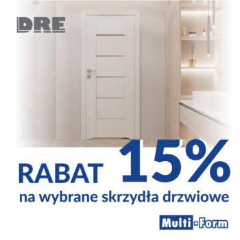 Rabat 15% na&nbsp;skrzydła DRE z&nbsp;kolekcji AURI, REVA i&nbsp;ESTRA