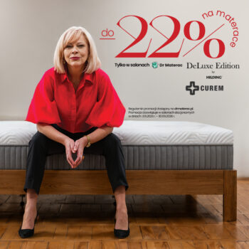 Wrześniowa okazja na&nbsp;lepszy sen! Rabat do&nbsp;-22% w&nbsp;salonach Dr Materac.