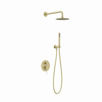 Bateria zestaw podtynkowy Northern gold brushed od Mobi NZP4250BG