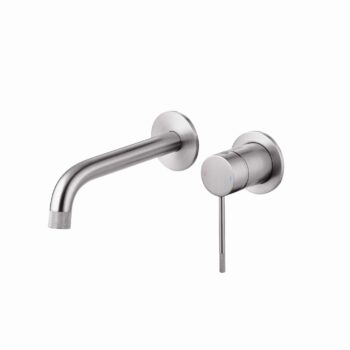 Bateria umywalkowa podtynkowa Northern nickel brushed od Mobi NB4225NI