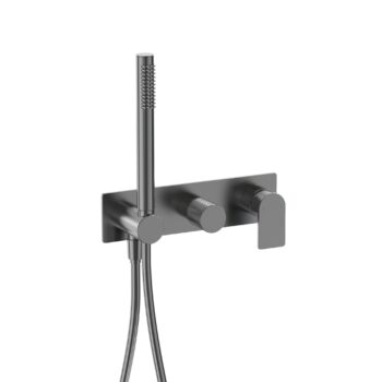 Bateria zestaw podtynkowy Horizon gunmetal brushed od Mobi HO5260GMB