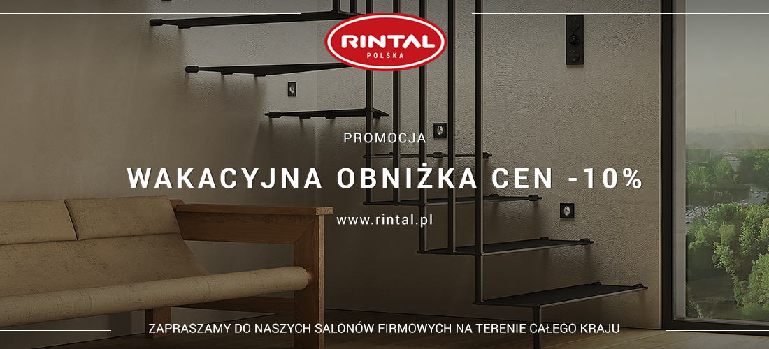 Wakacyjne obniżki cen – 10%