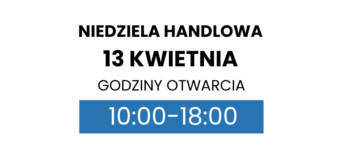 Niedziela handlowa w kwietniu