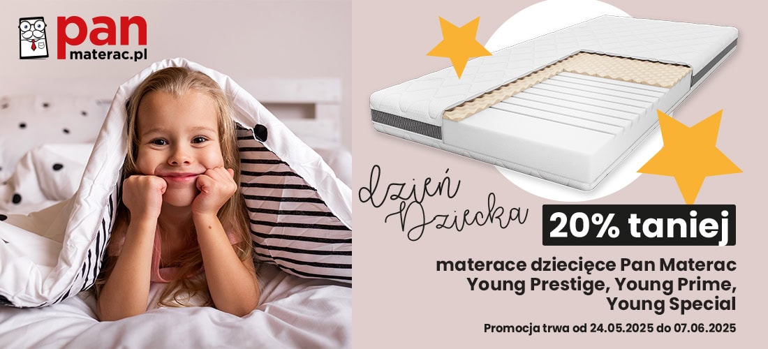 Dzień Dziecka w salonach Pan Materac