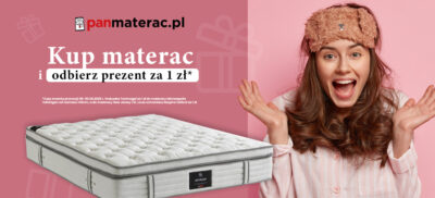 Kup materac i odbierz prezent za 1 zł!