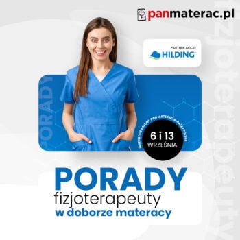 Porada fizjoterapeuty w doborze materacy.