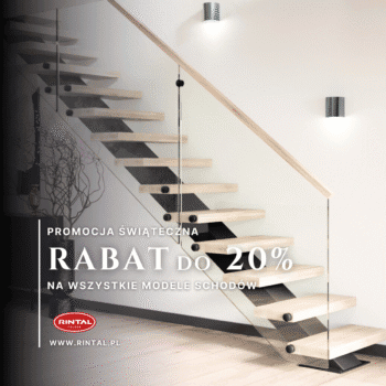 Świąteczna promocja – Rabaty do 20% na wszystkie modele schodów