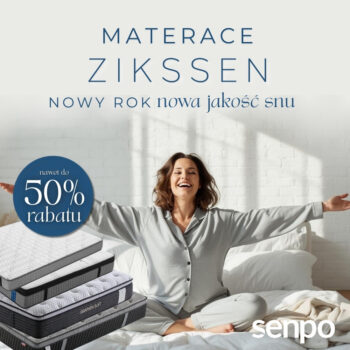 Materace Zikssen do&nbsp;50% taniej