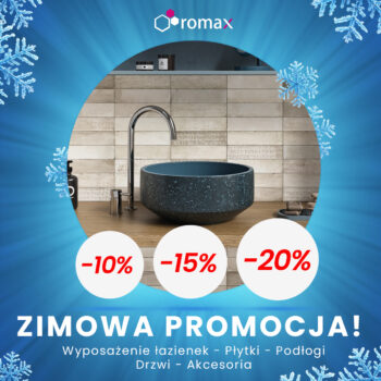Promocja zimowa aż do&nbsp;-20% w&nbsp;salonach romax!