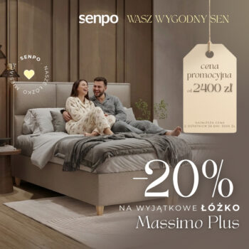 Łóżko Miesiąca MASSIMO -20%