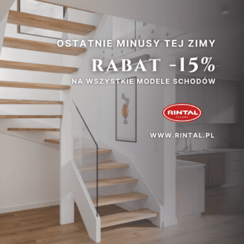 Promocja -15% na&nbsp;schody z&nbsp;balustradami i&nbsp;montażem!